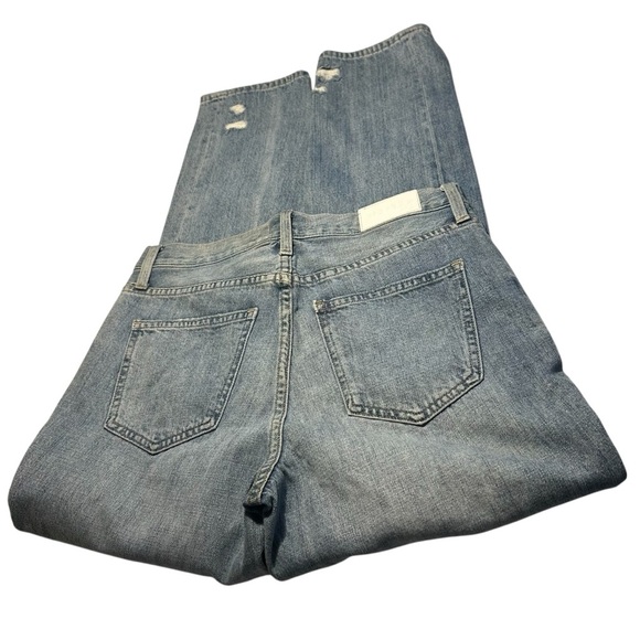 Pistola High Rise Boyfriend Destroyed Jeans Sz 27 - Picture 6 of 12